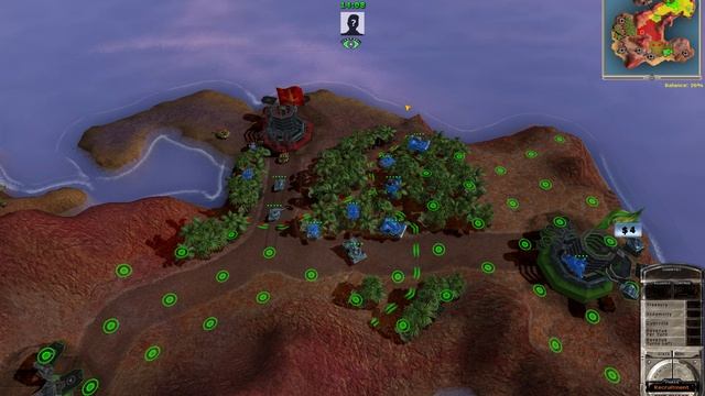 Massive Assault Network 2: map Lions Eye, playing on Linux (Lutris, Wine, Conty): won
