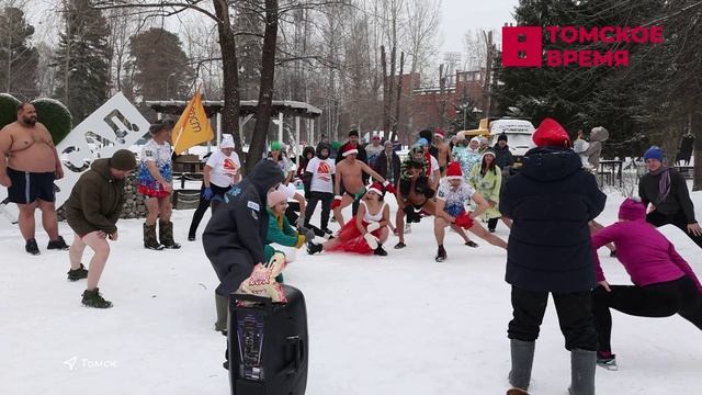 Томичи присоединились к акции "Закалённая Россия - Сильная страна"