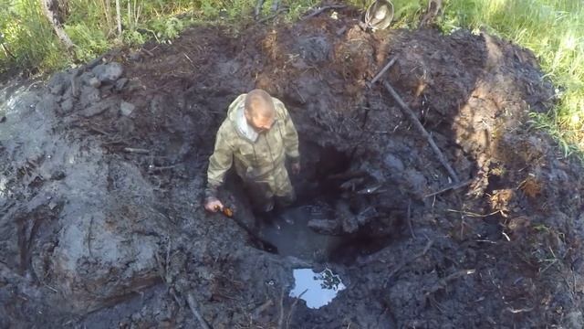 раскопки два часа спустя // хутор загайки