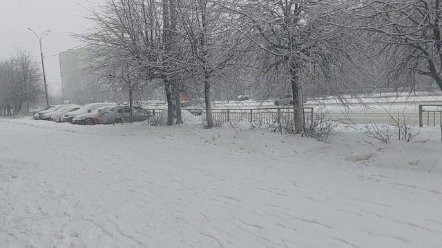 Снег Ульяновск Новогодняя сказка