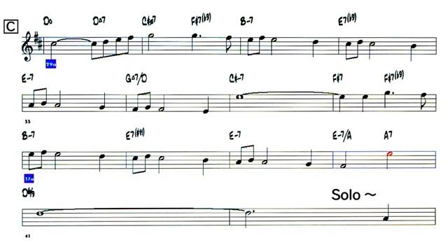 A Time For Love - ( Eb -- )(360P)