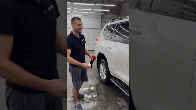 Очистка кузова от битумных загрязнений