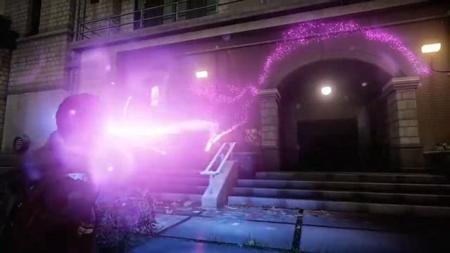 Infamous First Light Neon graffiti 1