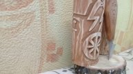 Резец для резьбы по дереву с ликом Чура оберег
сталь 65 г пятка из Р6М5 ЦЕНА 1000