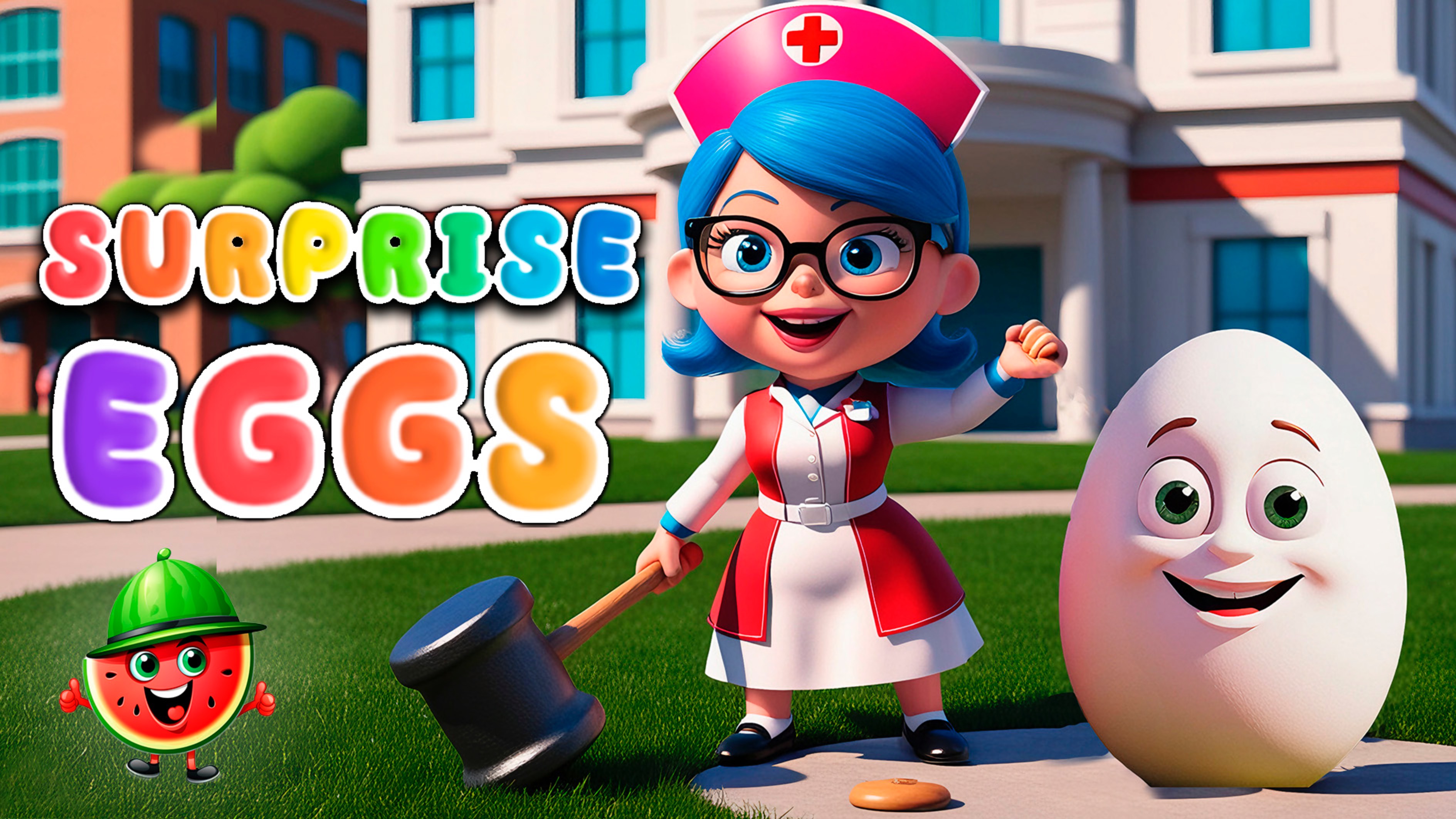 Surprise Eggs Kids Song | Colorful Eggs | Nursery Rhymes & Kids Songs