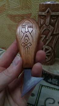 Резец с ликом ЧУР ОБЕРЕГ