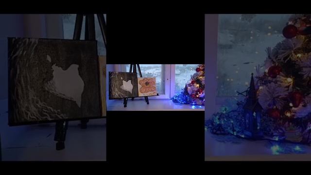 рисую акрилом