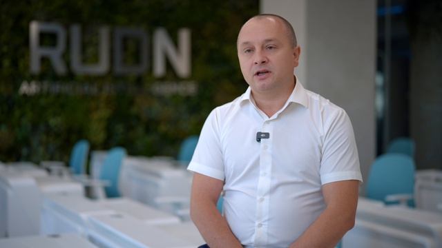 R&D lab RUDN. Интервью с Подолько Павлом Михайловичем