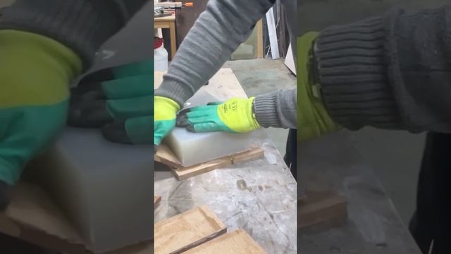 Первая форма из силикона.