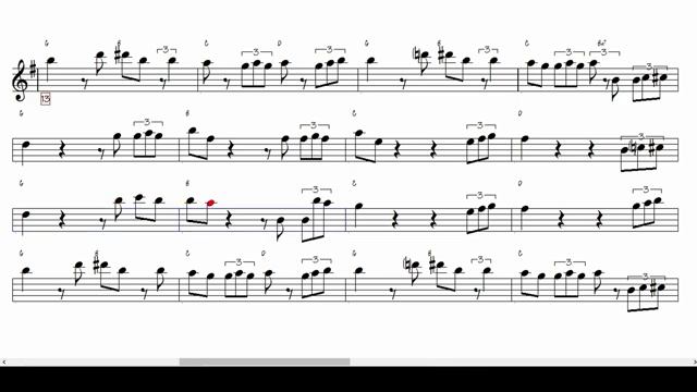 Aline - Christophe 1965 (Alto Sax Eb) _Sheet Music_ ( 360 X 640 )