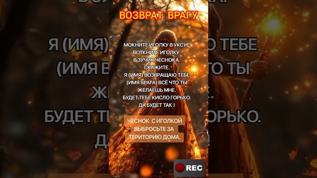 Возврат врагу