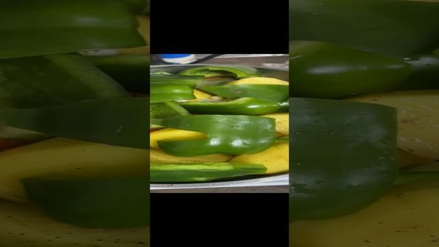 Свиные ребра с овощами в казане приготовленные на электроплитке. Часть 2.