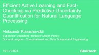 PhD Thesis Defense. Aleksandr Rubashevskii