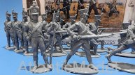 солдатики A Call to Arms Французская легкая пехота 16 фигур в коробке
