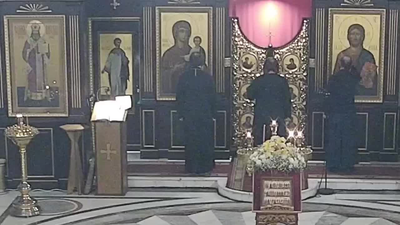 23.12.2024. Божественная Литургия. Понедельник. Седмица 26-я по Пятидесятнице.