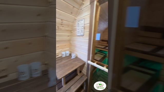 Шикарная баня на колесах