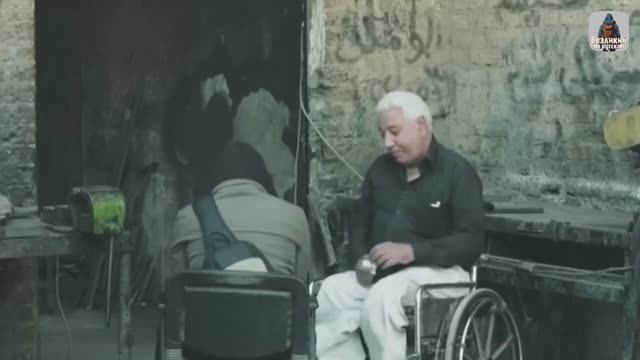 Инвалид работает ради семьи