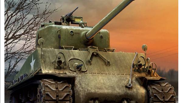 Распаковка Rye Field Model 1 35 RM-5042 M4A3 76W HVSS Sherman
