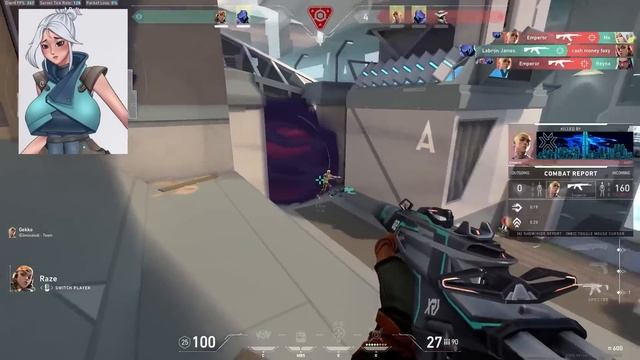 This Shanks 1v4 Clutch With The Arcane Sheriff Was Insane! | Most Watched Valorant Clips Today V580