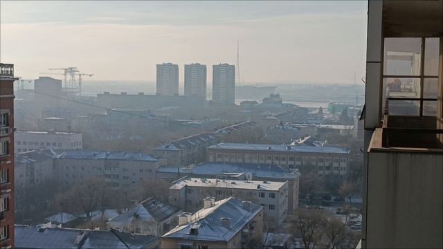 Благовещенск с высоты птичьего полёта