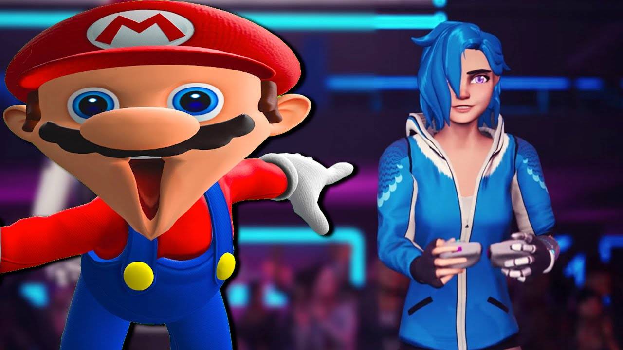 [SMG4] Mario Reacts To Meta Runner