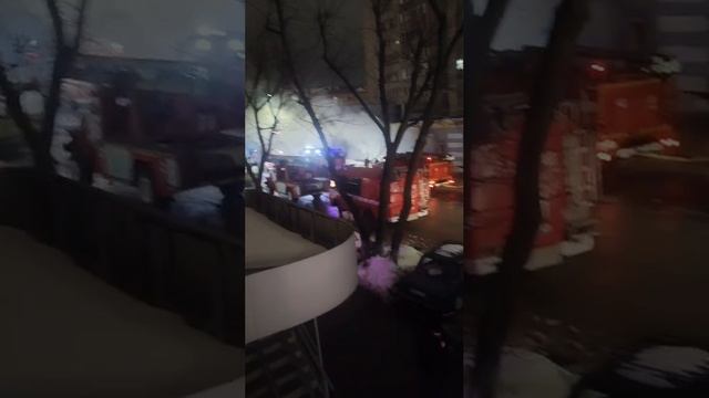 Пожар посёлок Дербышки 23.12.2024г