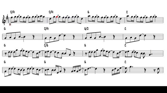 Ainda Bem - Thiaguinho 2012 (Alto Sax Eb) _Sheet music_ ( 720 X 1280 )