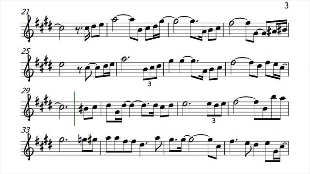 Autumn Leaves 200bpm Alto Sax Sheet Music Backing Track Play Along Partitura ( 720 X 1280 )