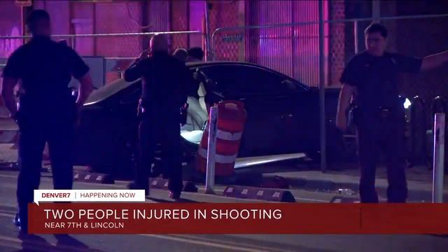 Two people taken to hospital after shooting near Denver7