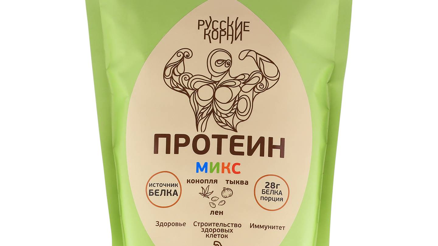 Протеин Микс "Тыква, конопля, лен"