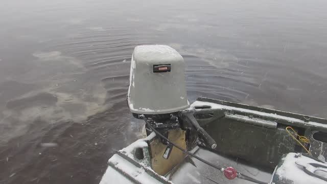 Вихрь 30. Что-то пошло не так. Лодка Казанка.