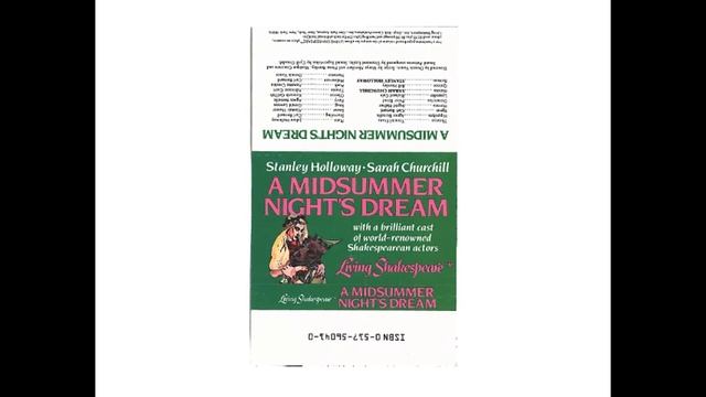 Living Shakespeare: A Midsummer Night's Dream (1962)