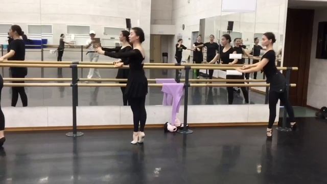 КОМБИНАЦИЯ АДАЖИО У ПАЛКИ