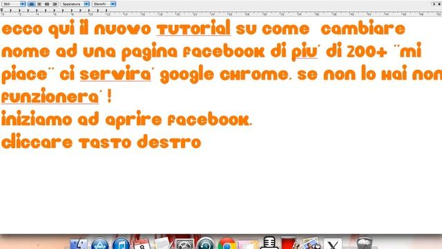 Google Chrome//Cambiare nome ad una pagina Facebook di 200+ ''mi piace''