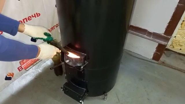 Розжиг Котла или Калорифера
