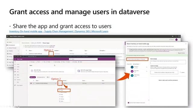 Inventory On hand mobile app in Dynamics 365