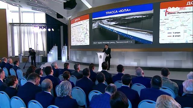 Андрей Воробьев об открытии 3 участков трассы ЮЛА в Подмосковье