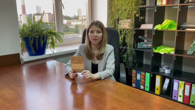 104163 Крафт пакет дой-пак 105x150 мм