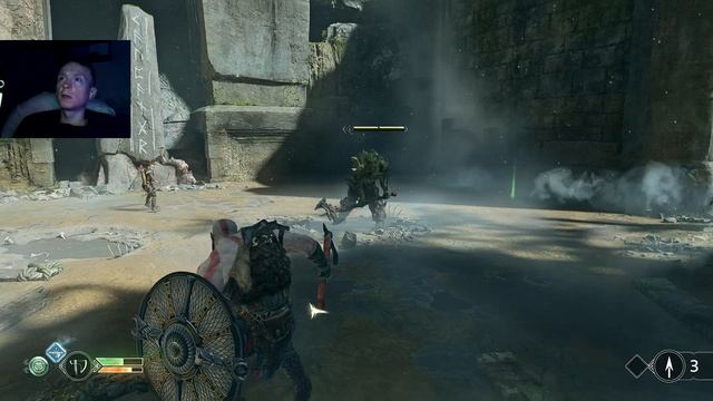 God of war прохождение с комментариями #3 Злая ведьма