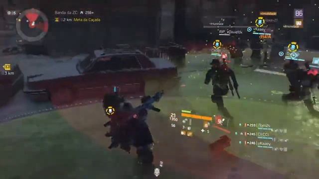 The division pvp manhunt easy in server