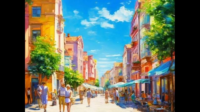 Прогулка по летнему городу