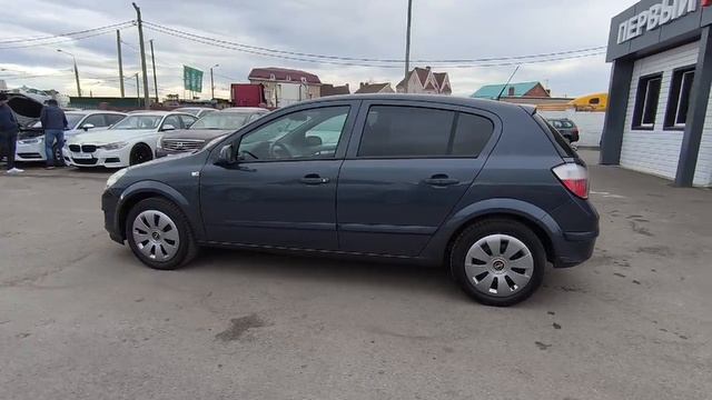 Opel Astra H 2007 серый W0L0AHL4872131187