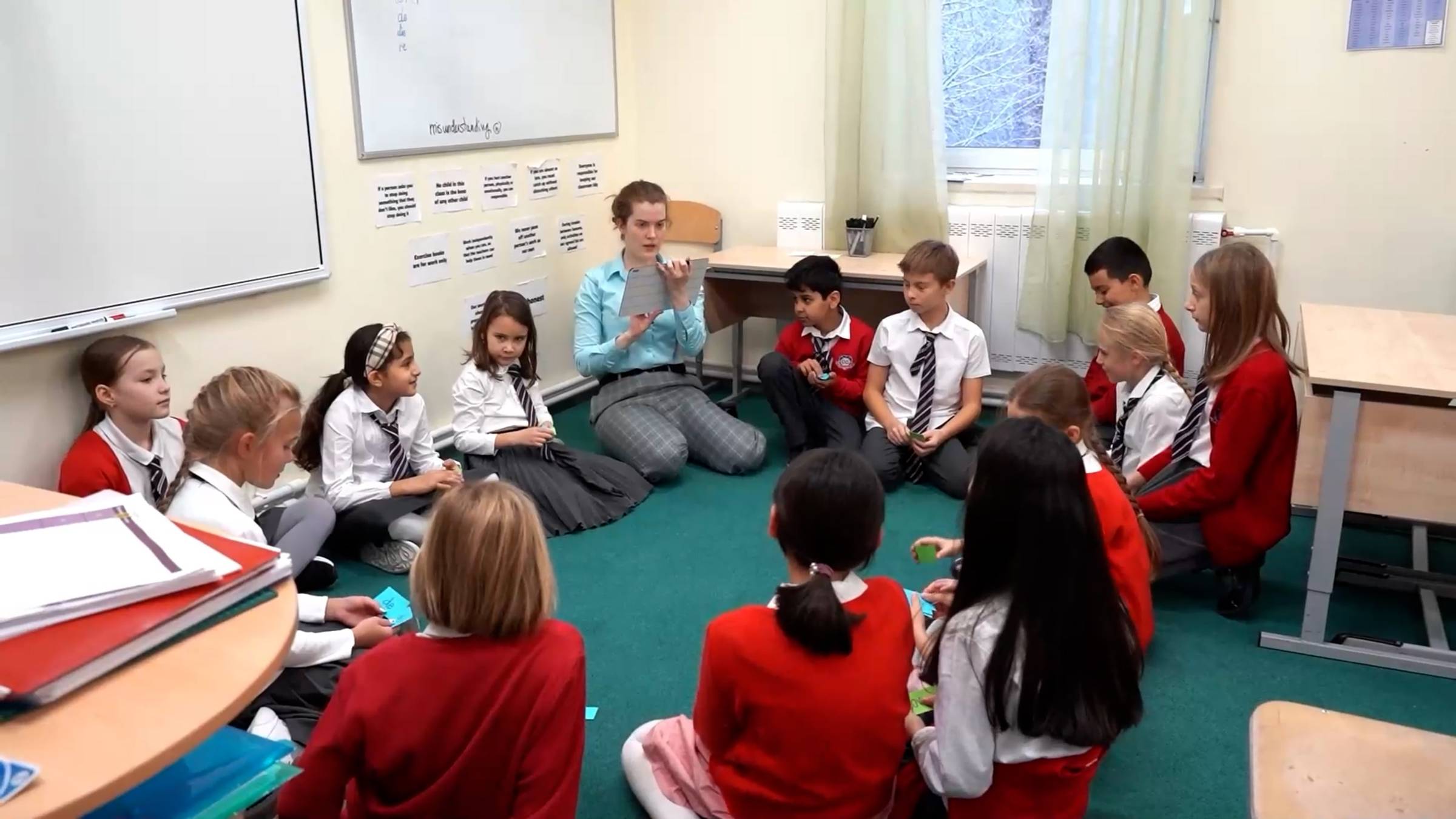 English Grammar class, Year 5-6 ENS Mosfilm