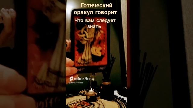 Оракулговорит #оракул #чтоследуетзнать #гадание #готика #таролог #расклад #shorts #oracle