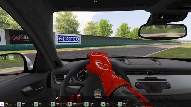 Asseto Corsa - Alfa Romeo Giulietto Q.V. 1место