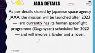 India Japan Moon Mission - Blueprint - Current Affairs 2020 #UPSC