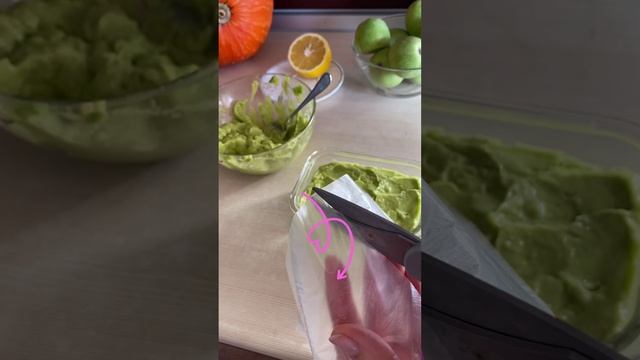 Зеленое масло из авокадо 🥑