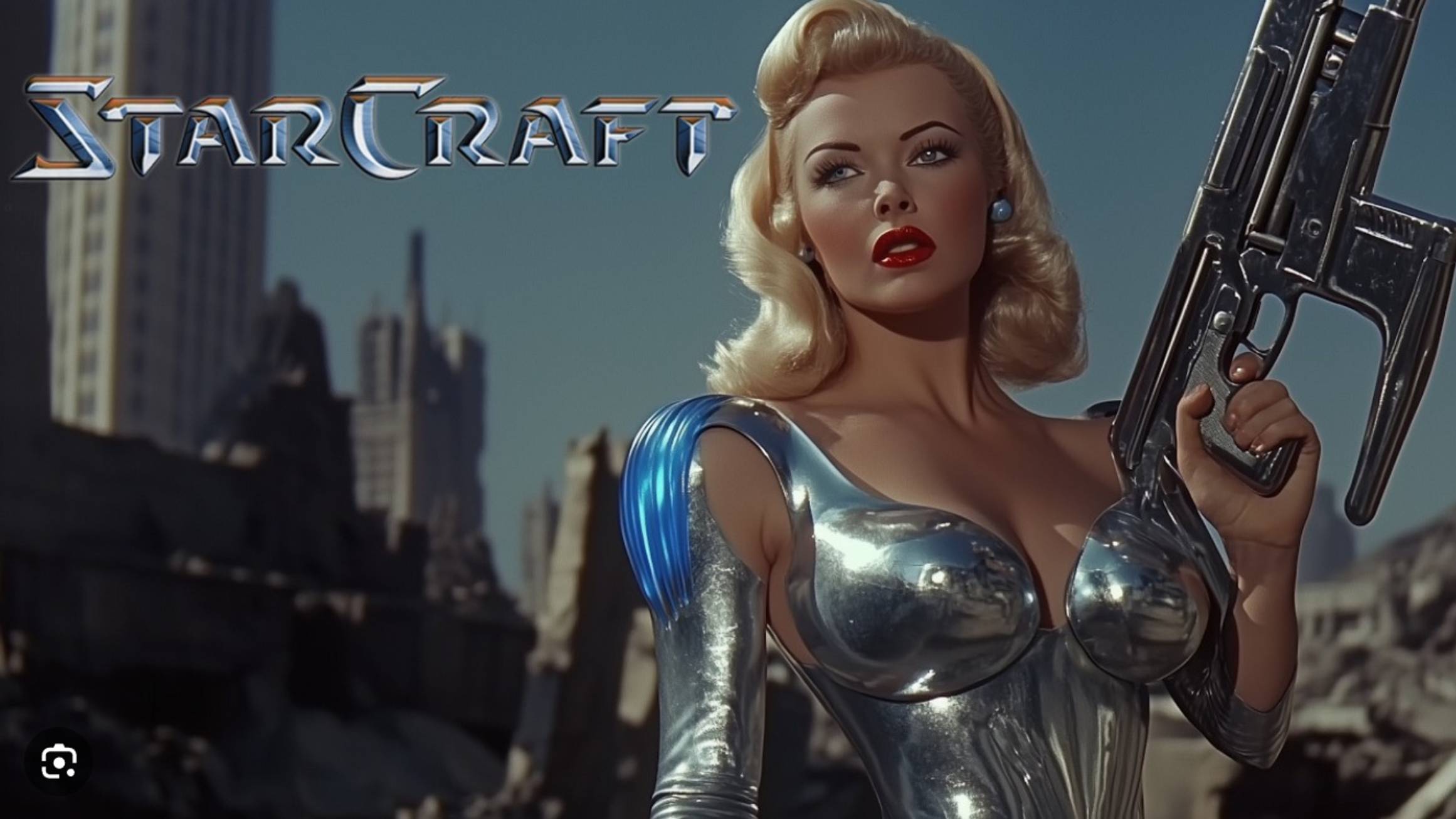 StarCraft в стиле 50-х по версии Нейронной Сети