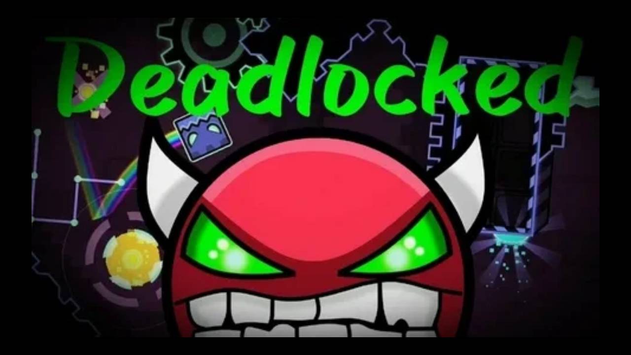 Перепрохождение официального уровня DEADLOCKED в Geometry Dash #Geometry #Dashj