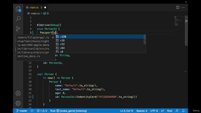002 Enum values